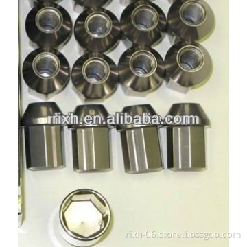 high quality titanium nuts,grade 5 titanium screw,titanium hexnut,titanium auto wheel nuts